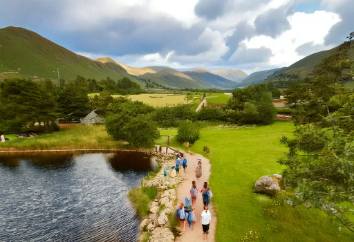 The Sheldon Trust - kids walking in the Lake District